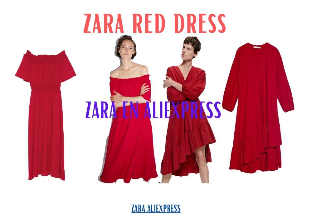 zara red maxi dress
